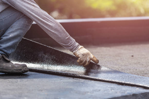 Professional Crawl Space Encapsulation technician working in Warrenton, OR